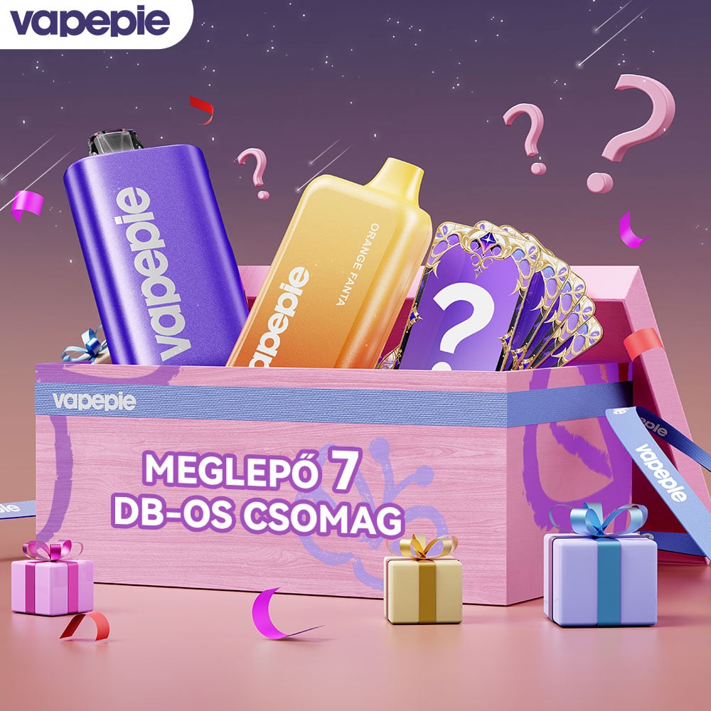 🎁 Evfordulos Meglepetes Box--VAPEPIE meglepő 7 db-os csomag