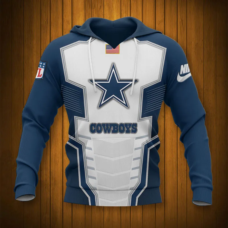 DALLAS COWBOYS 3D HOODIE TTB4307