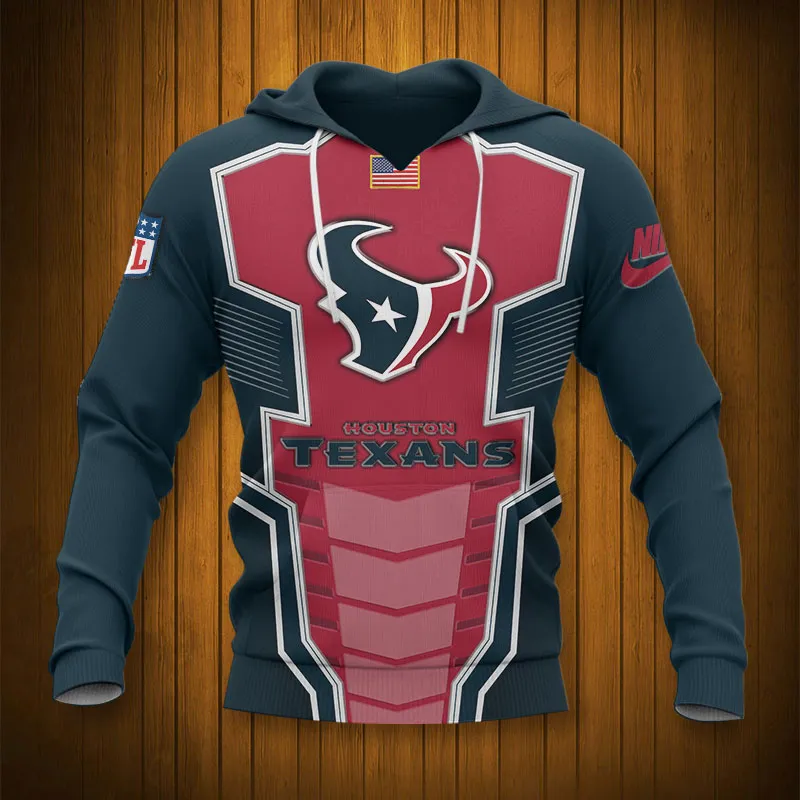 HOUSTON TEXANS 3D HOODIE TTB4311