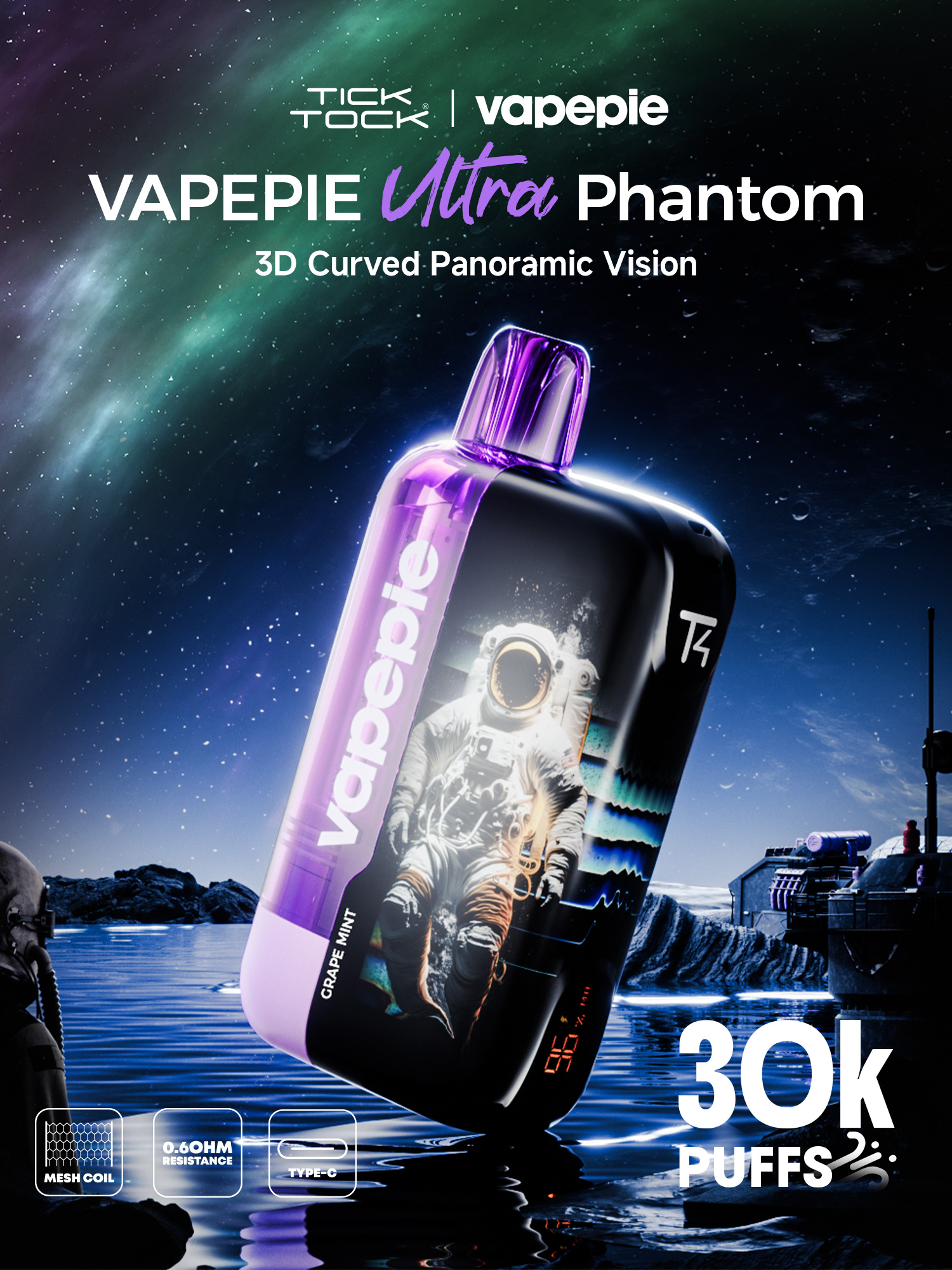 VAPEPIE Ultra Phantom 30000 PUFFS