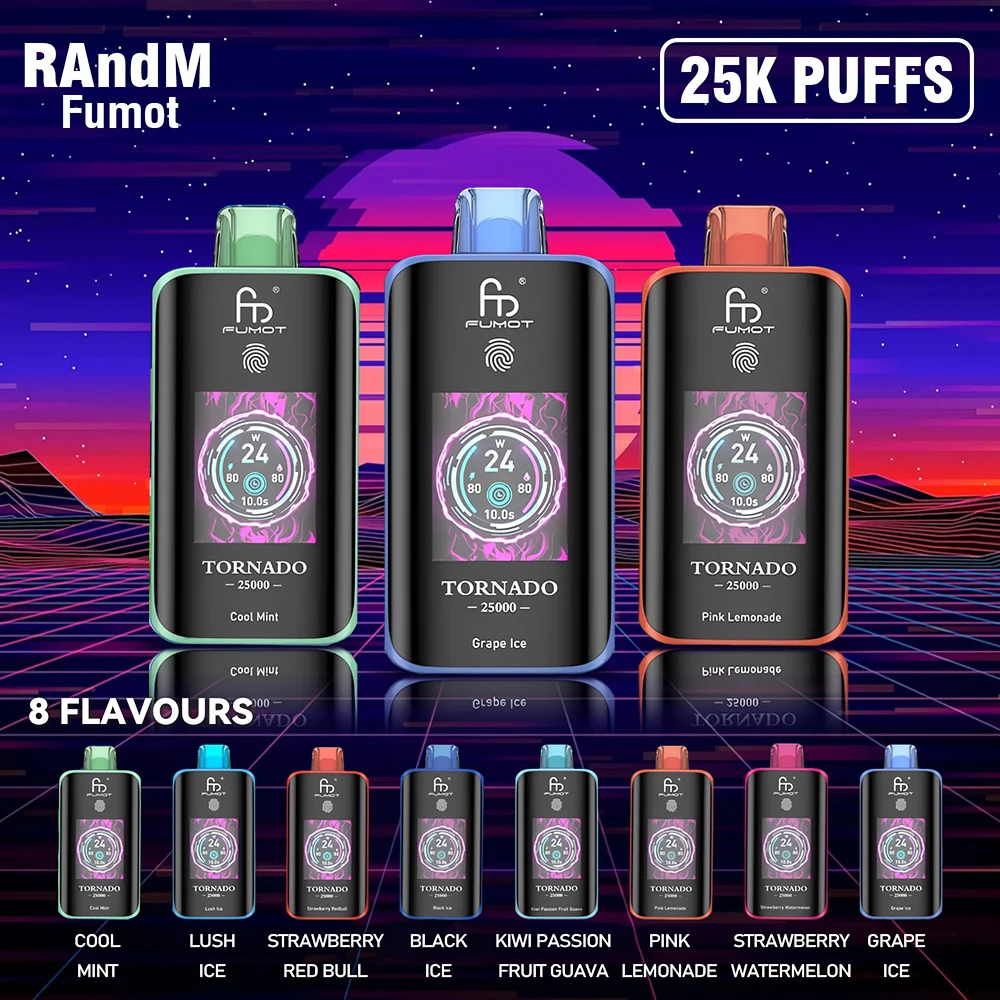 ✨NEW✨RM Fumot Tornado 25000 PUFFS - 🎲Game Mode🎲