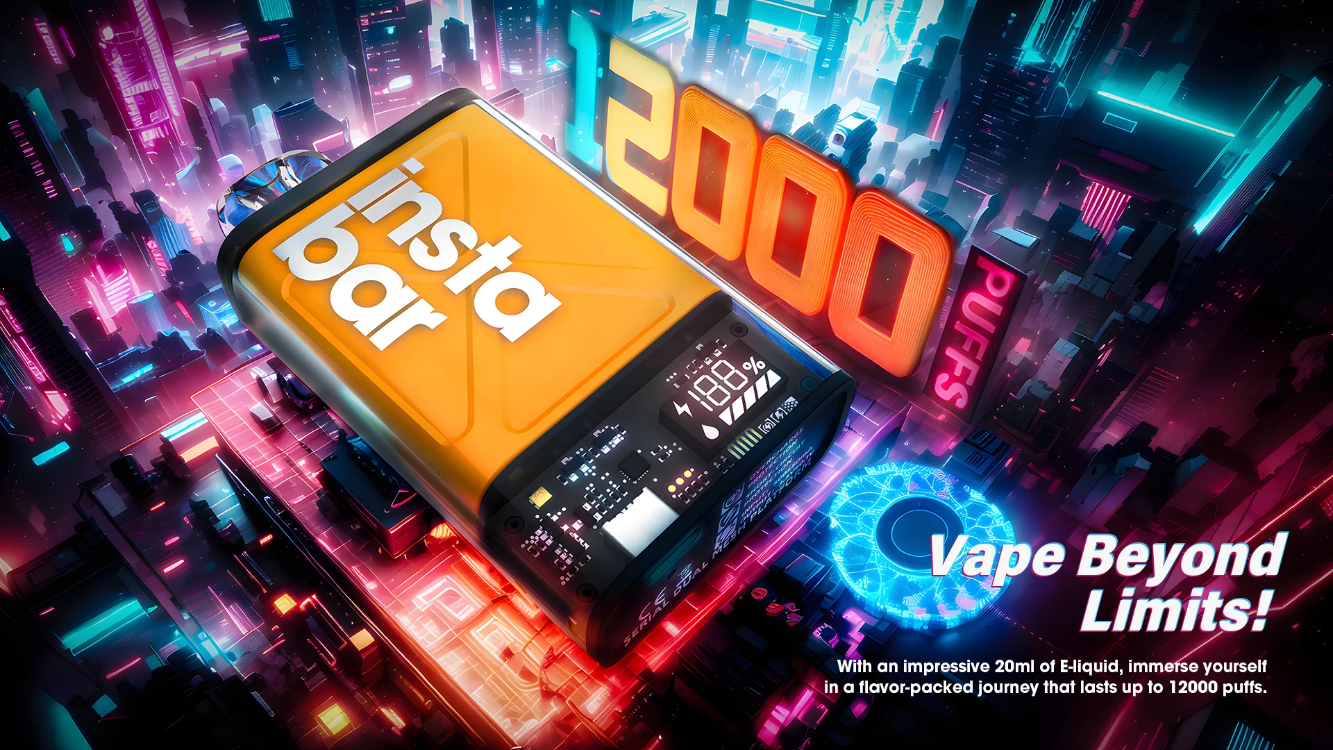 Instabar Ultra 12000 Puff