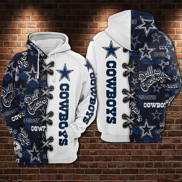 DALLAS COWBOYS 3D HOODIE ADC26