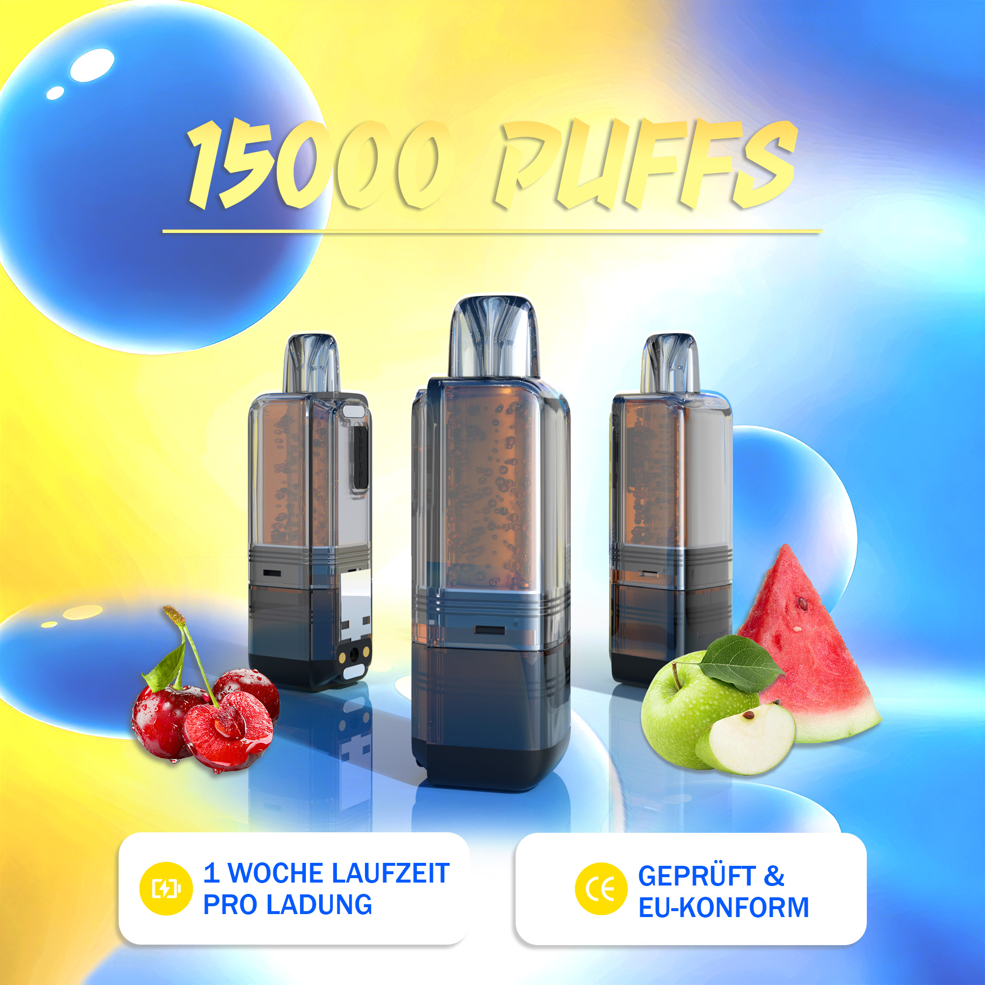VAPEPIE Ultra X 15000 Züge Nachfüllkapsel