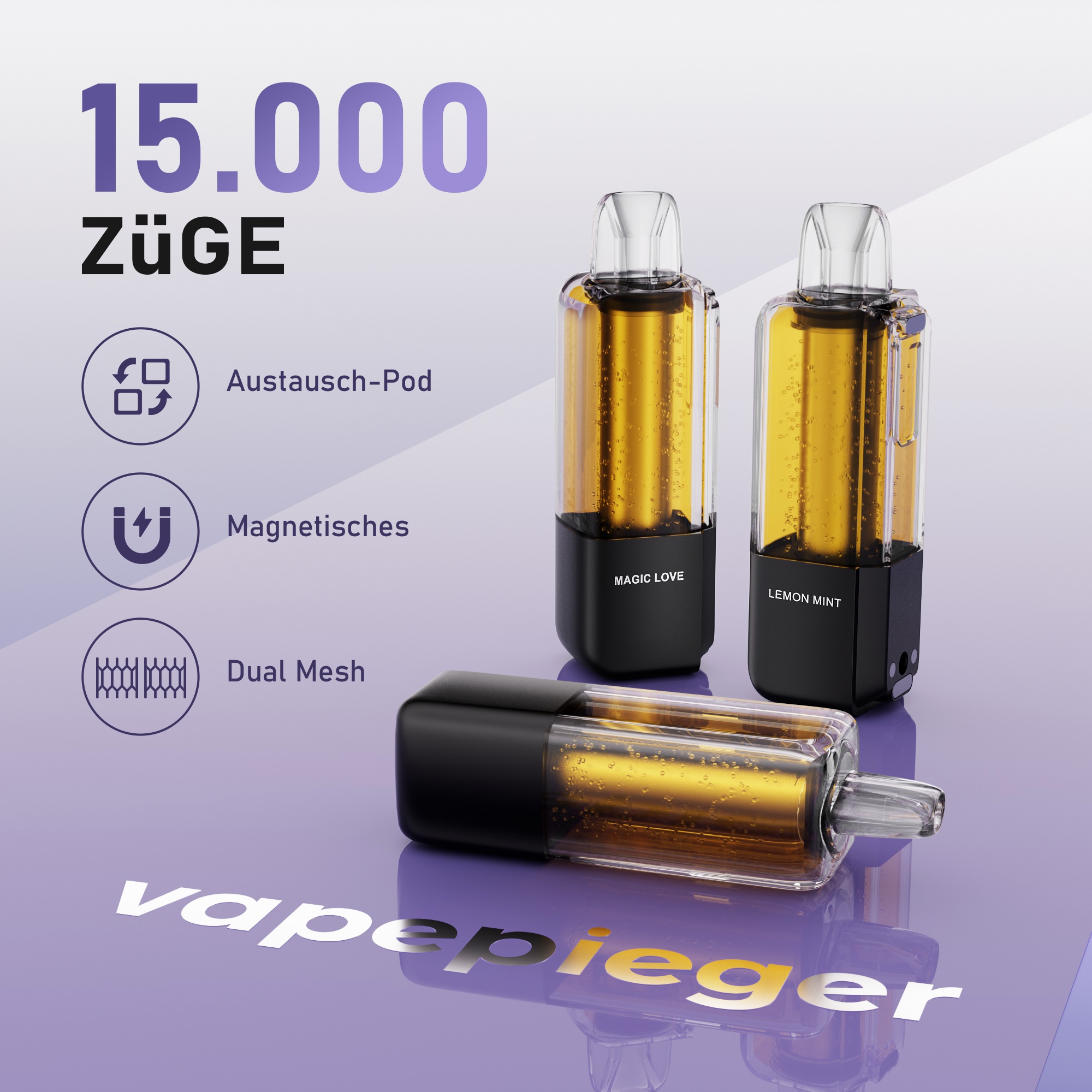 VAPEPIE Ultra X 15.000 Ersatz-Pod