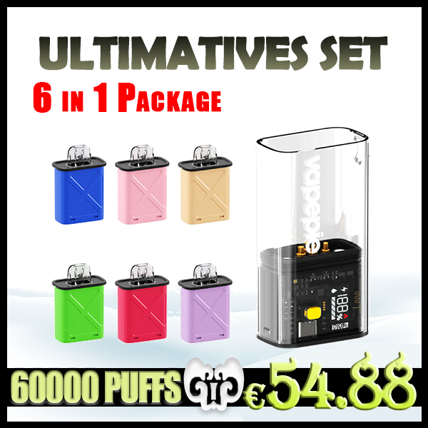 🔥VAPEPIE 10.000 Züge – 6-in-1 Sparpaket🔥