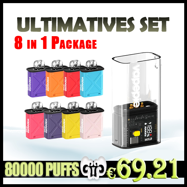🔥VAPEPIE 10000 PUFFS 8 IN 1 VALUE PACKAGE🔥