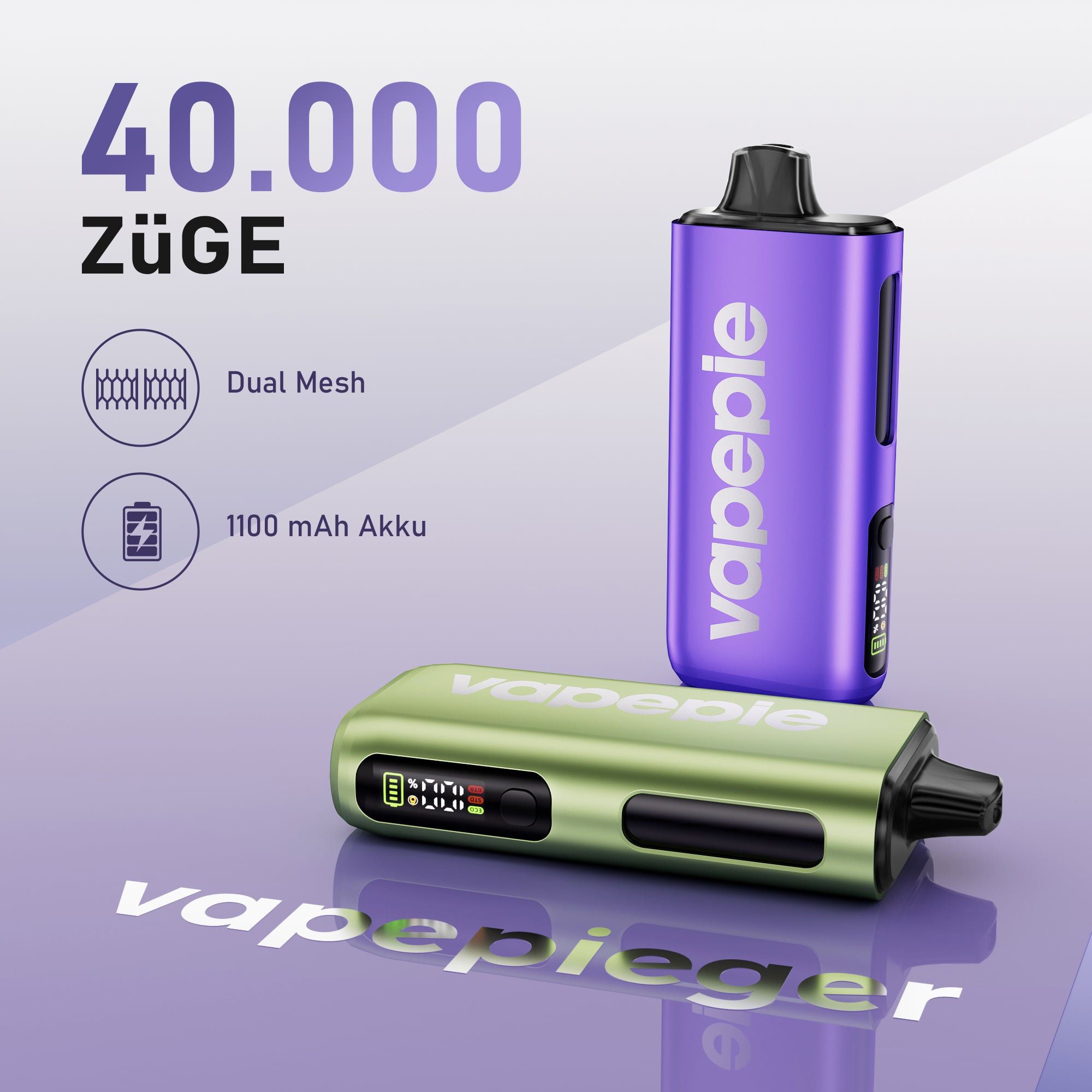 VAPEPIE PRO 40.000 Züge
