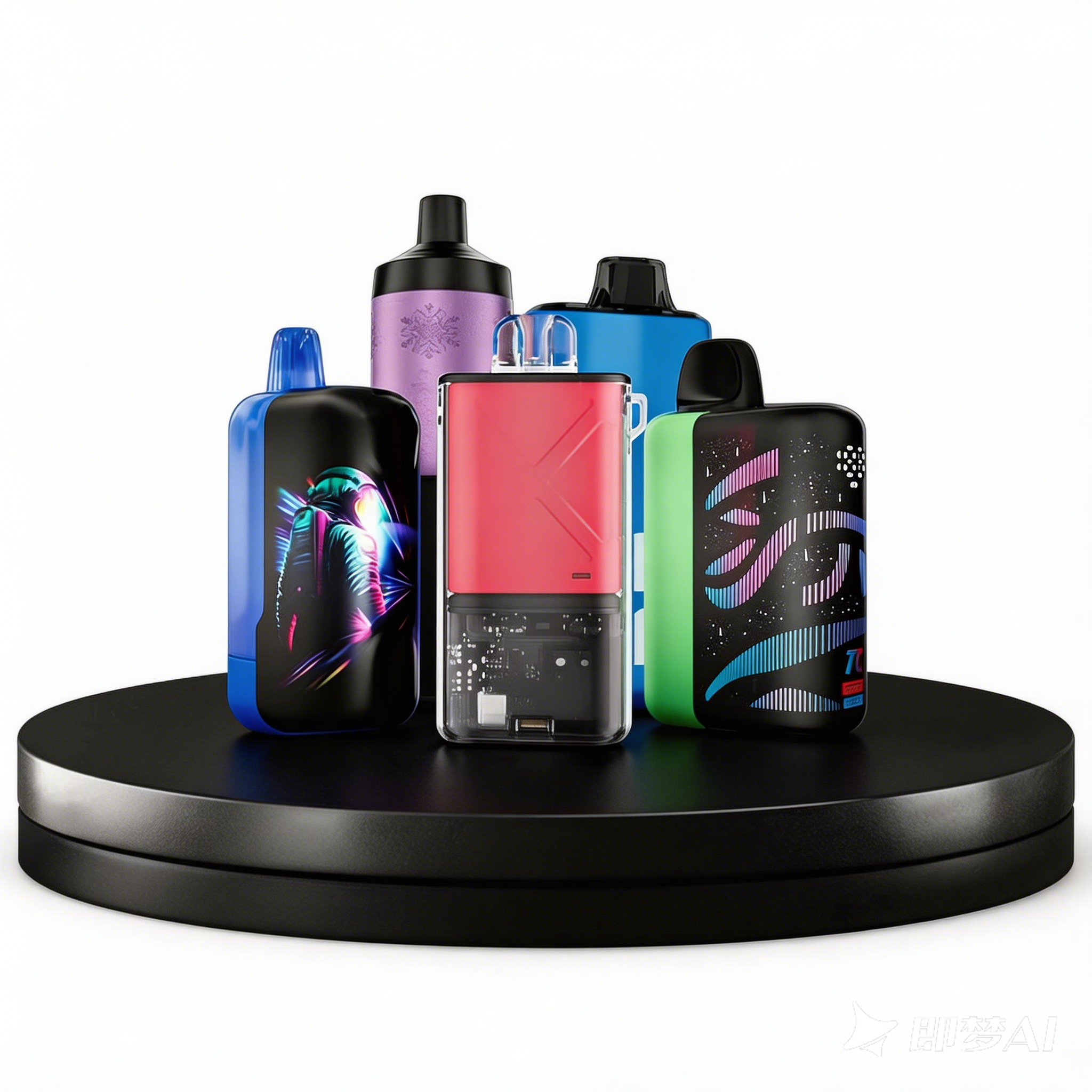 Vapepie 5er-Komplettset 135000 Züge