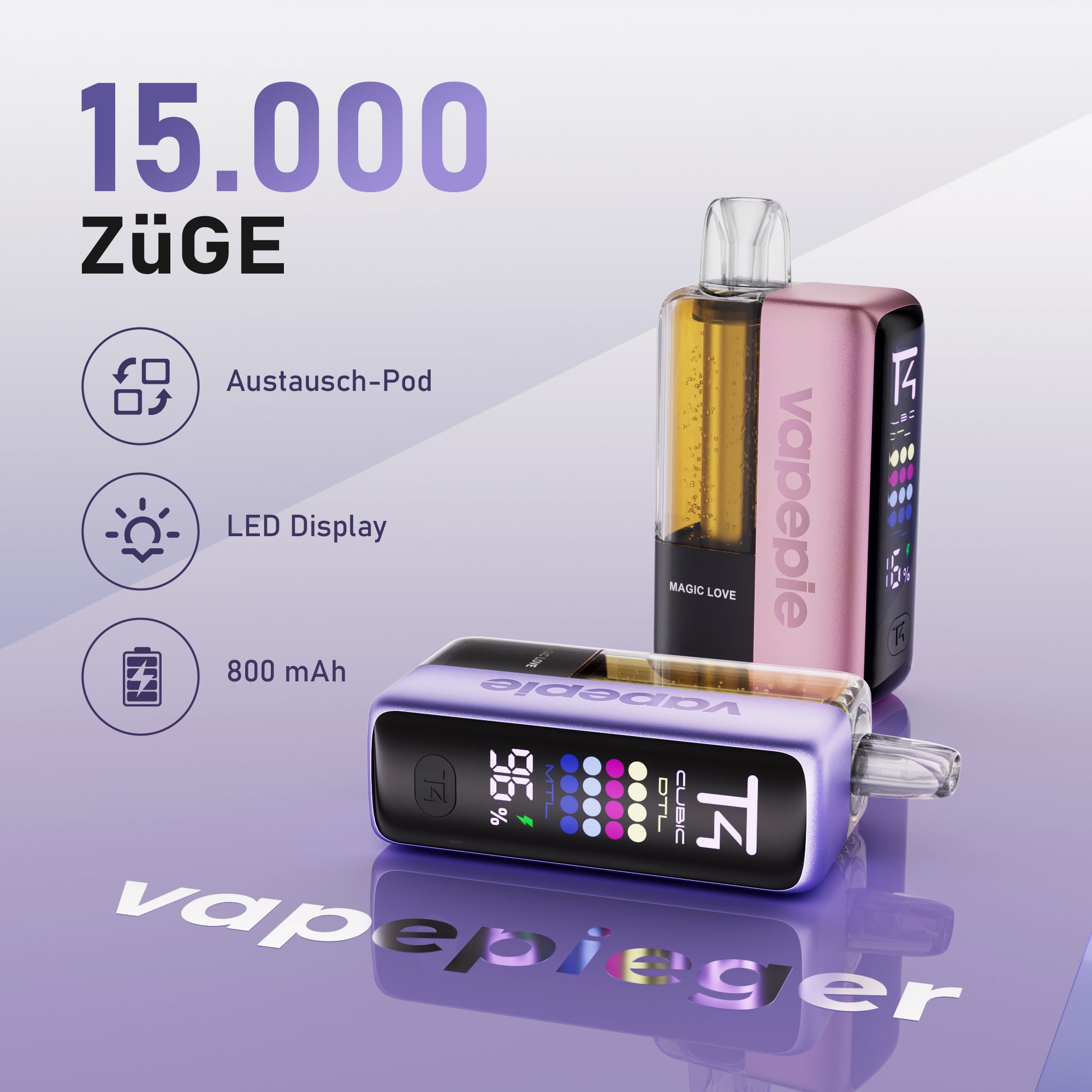 VAPEPIE Ultra Set 15.000 Züge