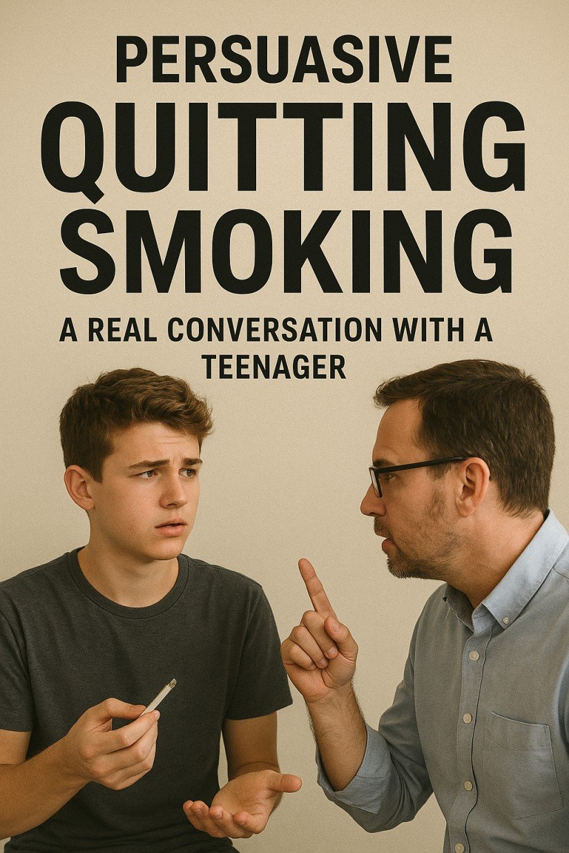 A Persuasive Quitting Smoking: A Real Conversation With a Teenager