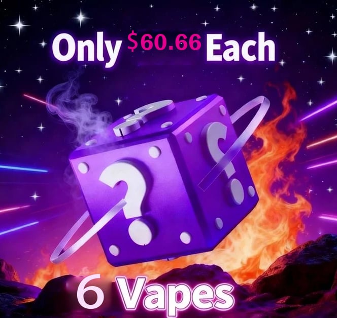 Vapepie Mystery Flavor Box – 6 Disposable Devices