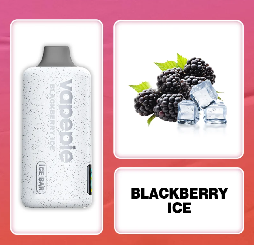 ACKBERRY ICE VAPE VAPEPIE POWERGO 9800 PUFFS
