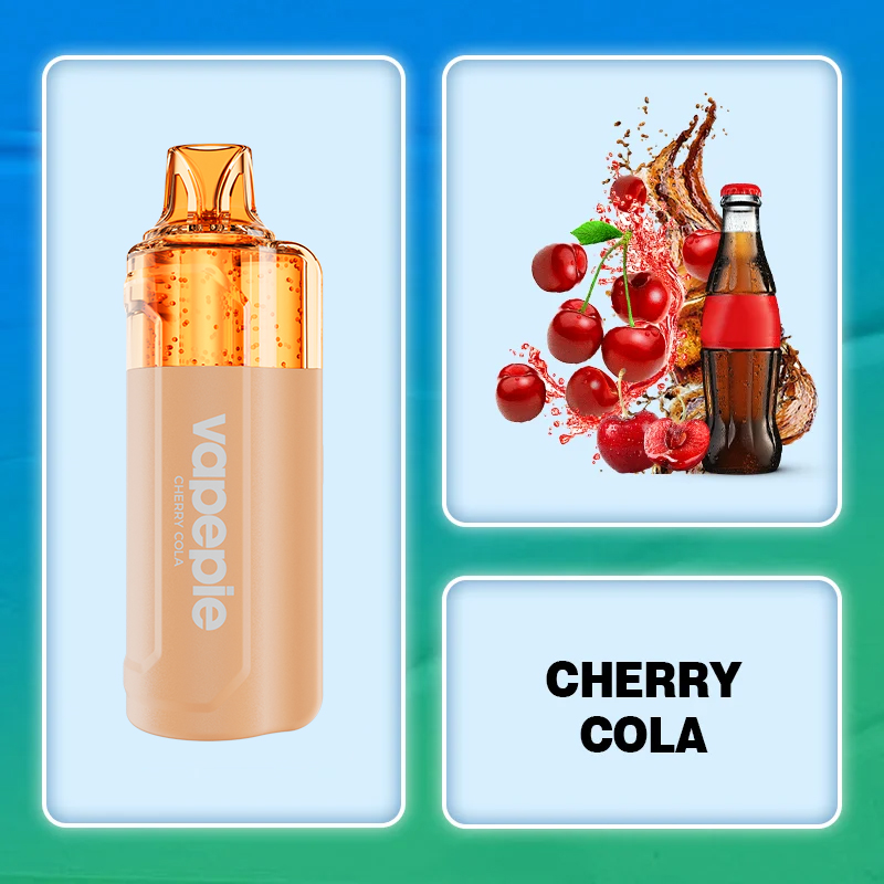 Cherry Cola Flavor Vape | VAPEPIE 15000 Puff Crystal Pop