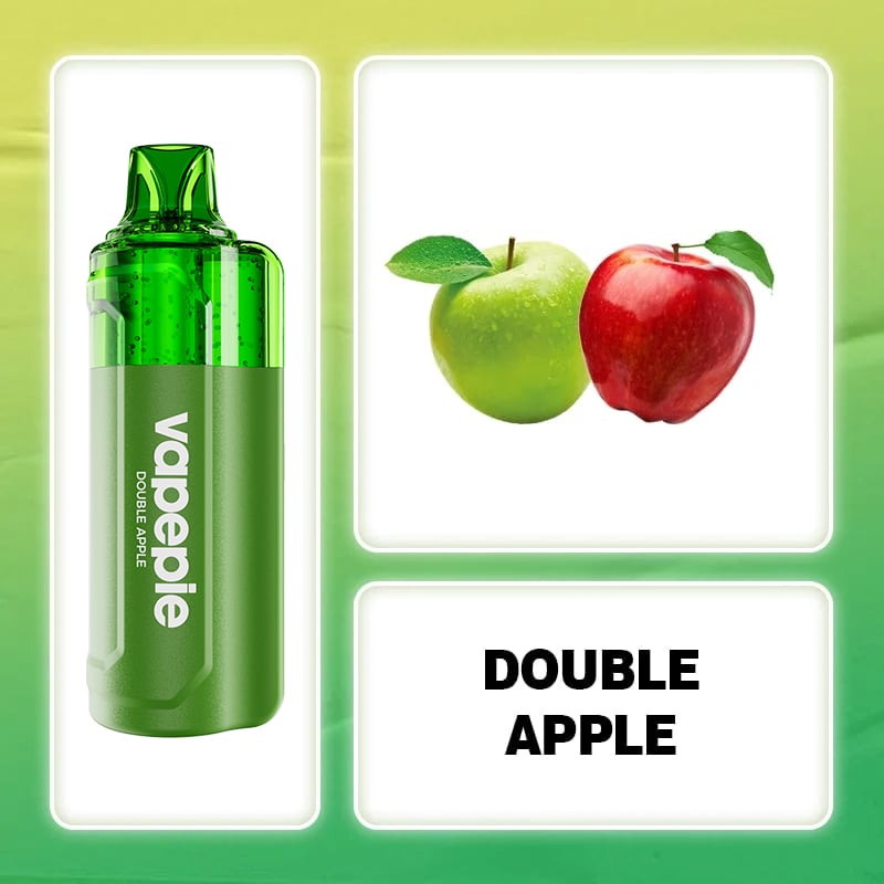 Double Apple Flavor Vape | VAPEPIE 15000 Puff Crystal Pop