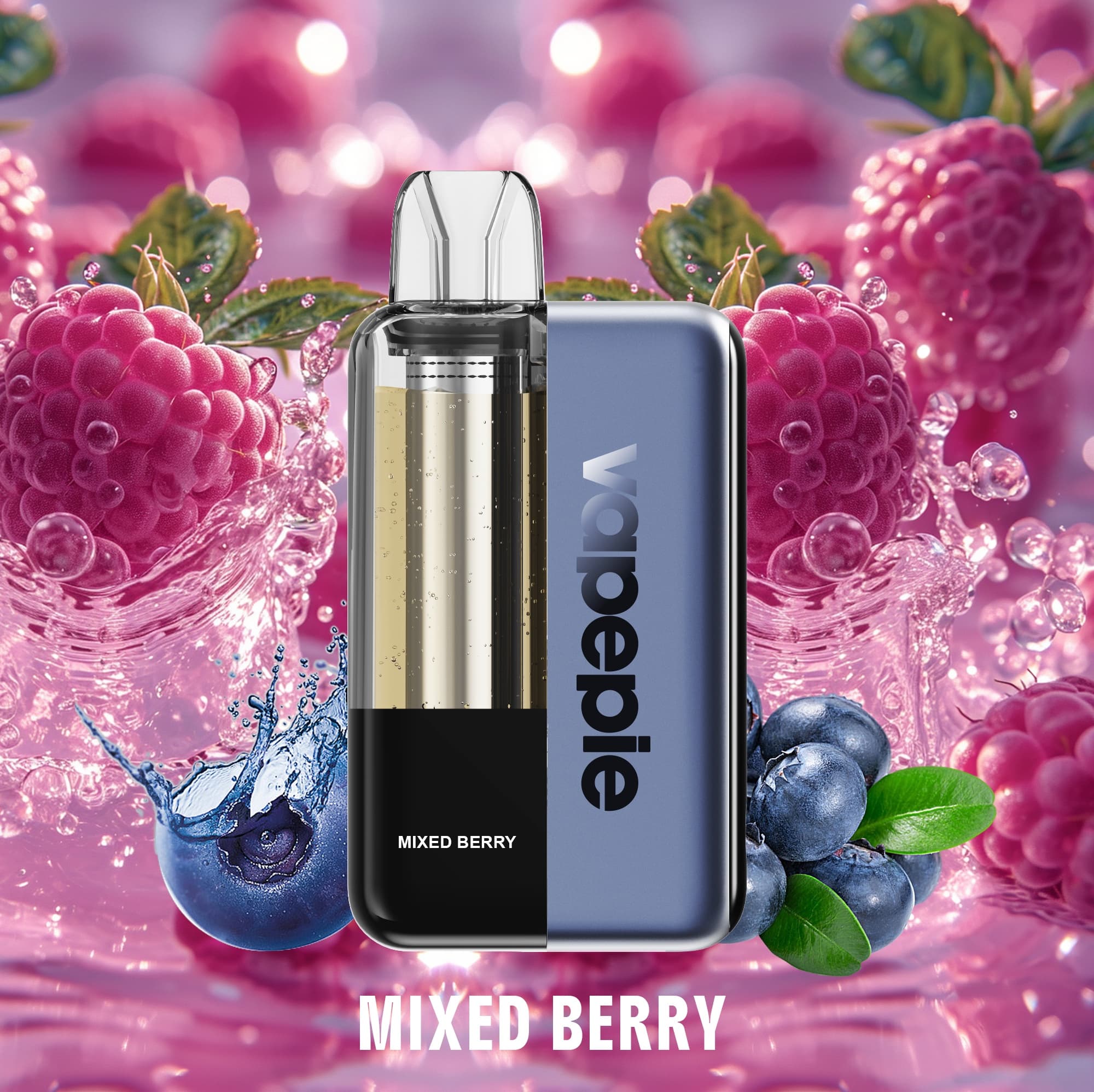 Mixed Berry Flavor Vape | VAPEPIE EUltra X 15000 Puff Black