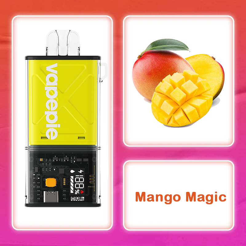 Mango Magic Vape | VAPEPIE FlexSwitch 10000 Puffs Replaceable Pod
