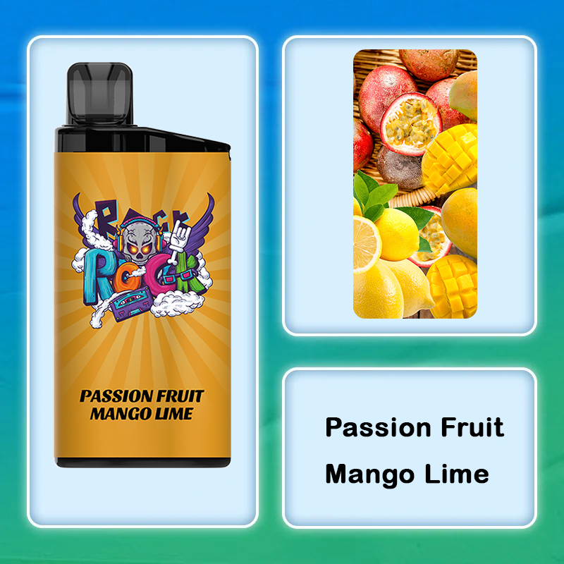 Passion Fruit Mango Lime Flavor Vape | IGET Bar 3500 Puffs