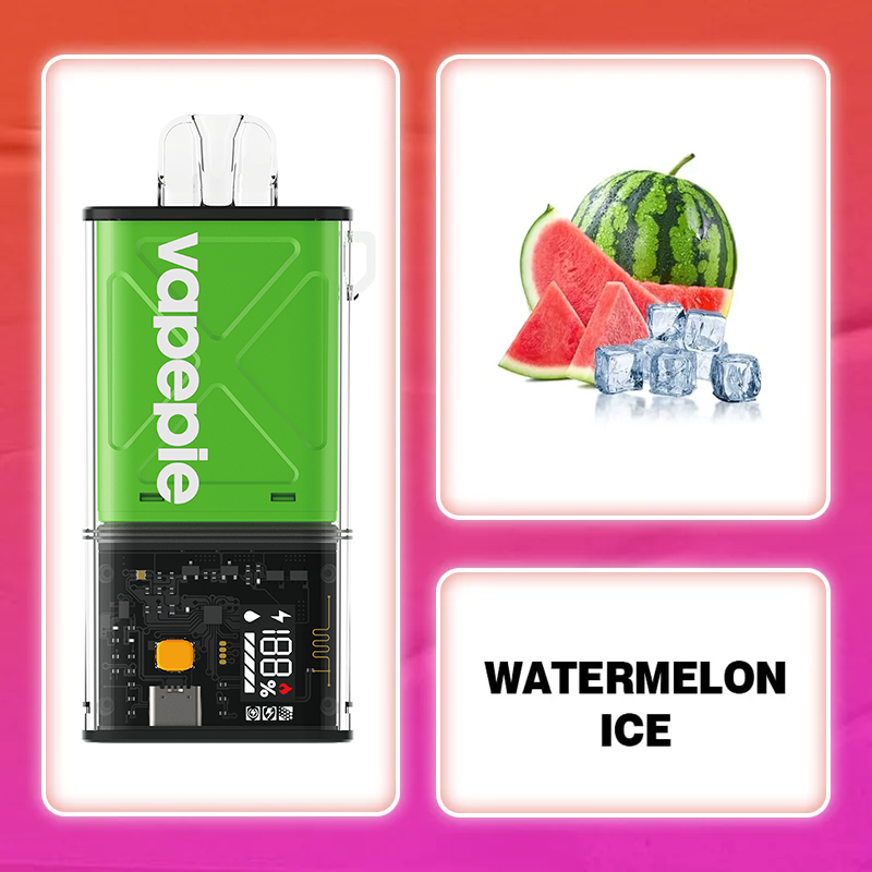 Watermelon Ice Vape | VAPEPIE FlexSwitch 10000 Puffs Replaceable Pod