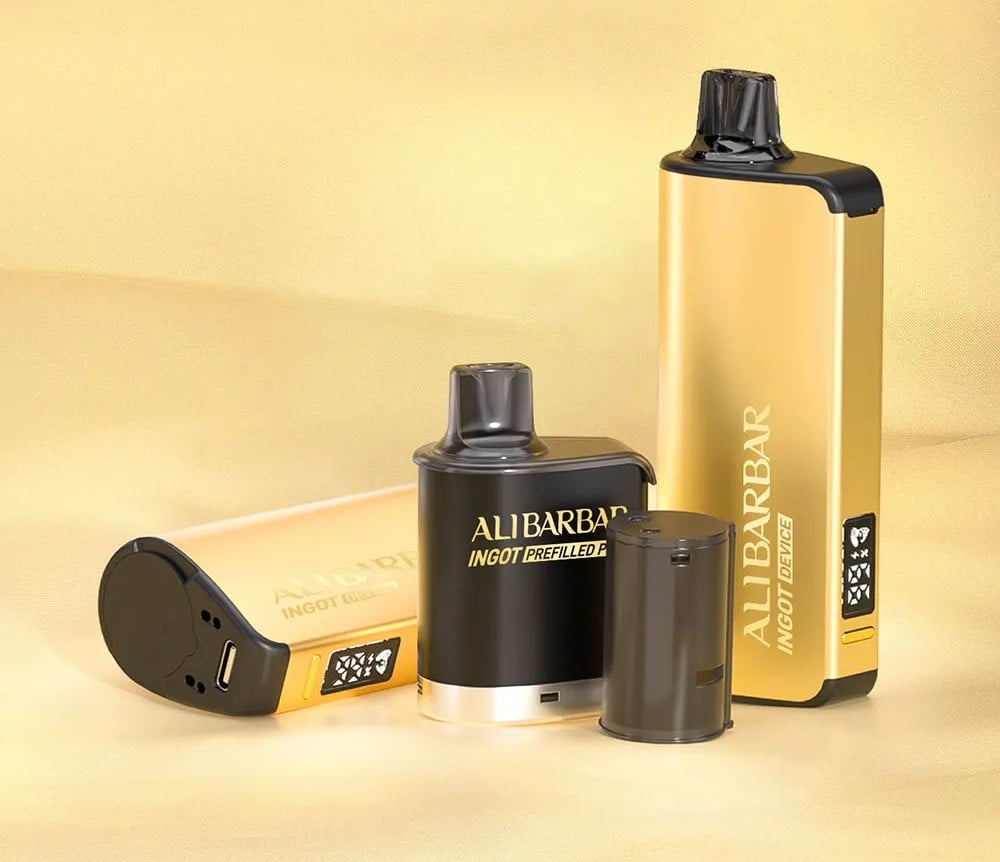 Alibarbar Ingot 15,000 Puffs Replaceable Pod Vape【Australia Warehouse Deals】