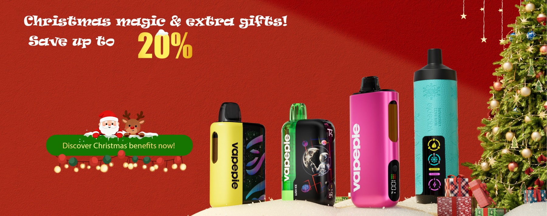 VAPESPIE Christmas Deals Exclusive Vape Coupons