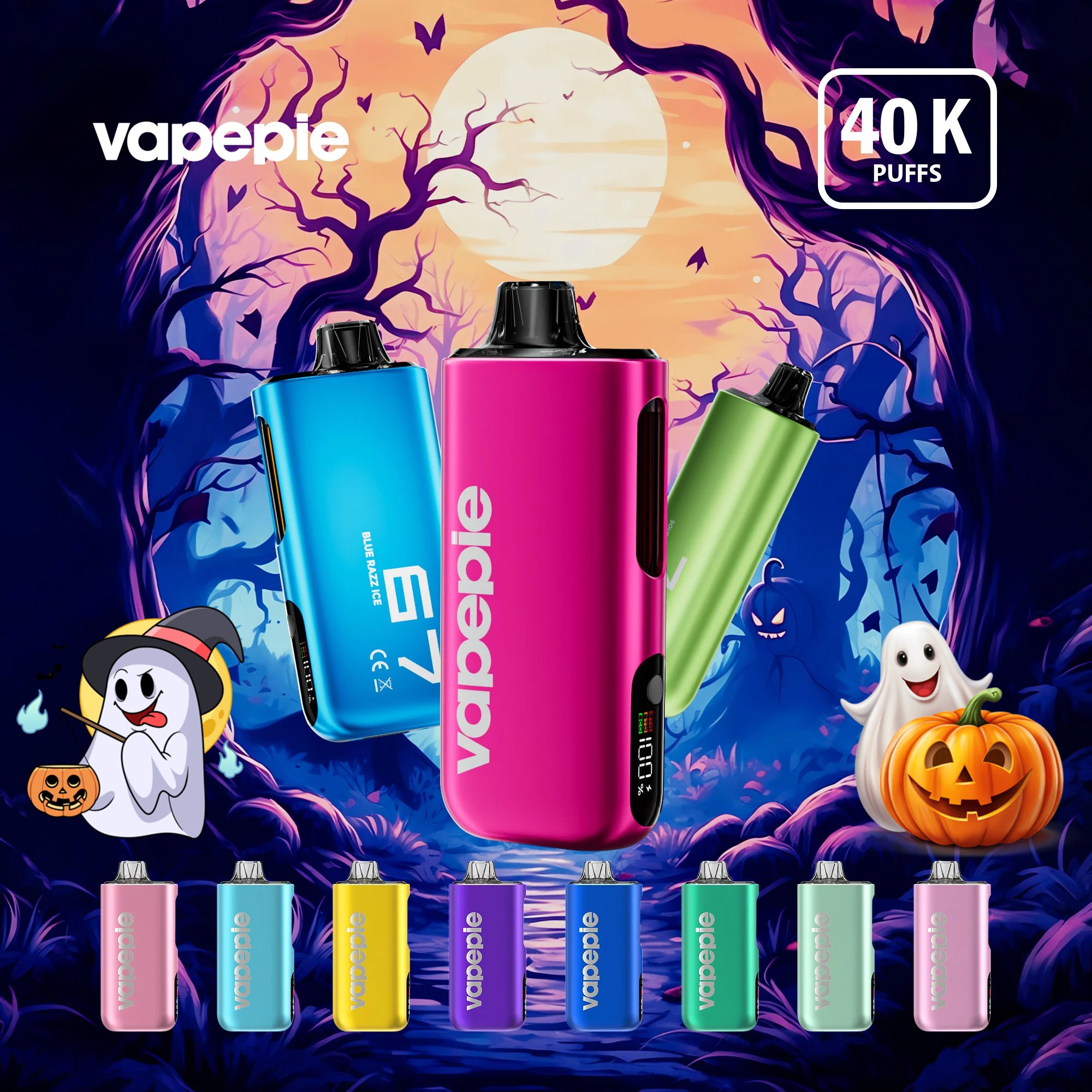 VAPEPIE 40000 Surprise Box – 10 Random Flavors | Halloween Sale 2025
