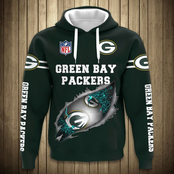 GREEN BAY PACKERS 3D HOODIE AGBP10