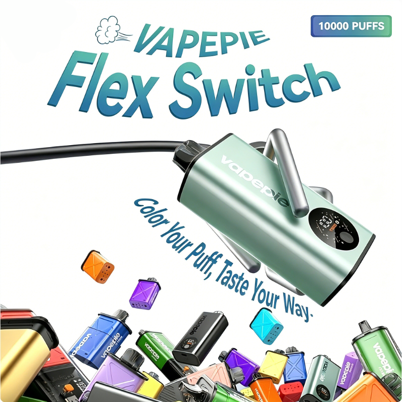 Vapepie Disposable Pod Kit 10,000 Puffs Vape Stick – 5 New Colors Device