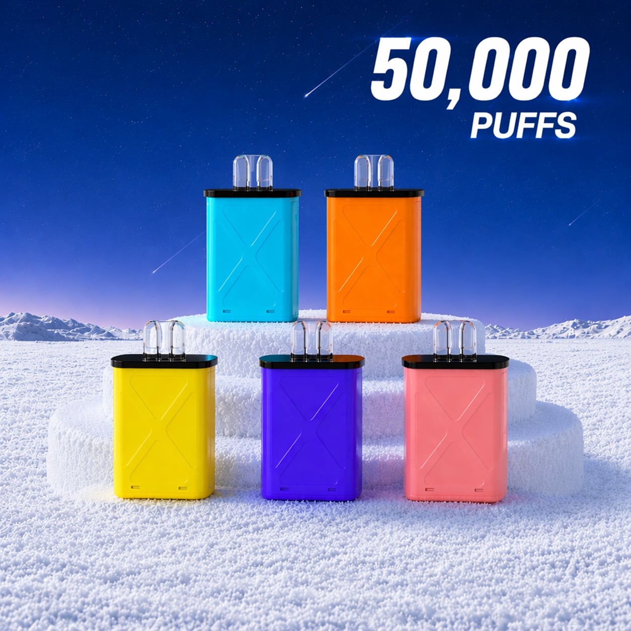 5-Pack 10K Puff Pods - FlexSwitch