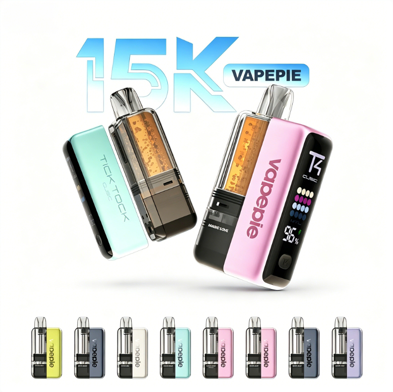 TK Edition 15,000 Puffs Disposable Vape · Refillable Pod | US Warehouse