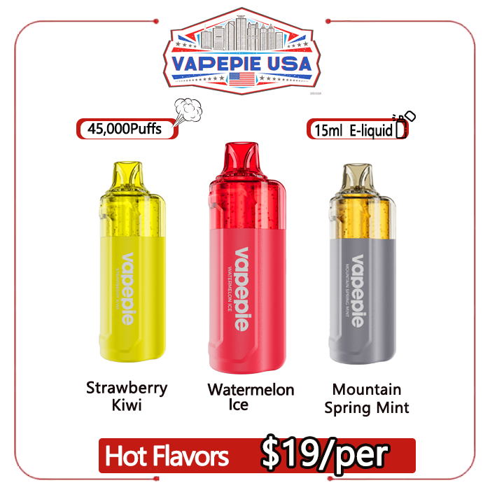 VAPEPIE Crystal Pop 15000 PUFFS -- Most Popular Flavor Set