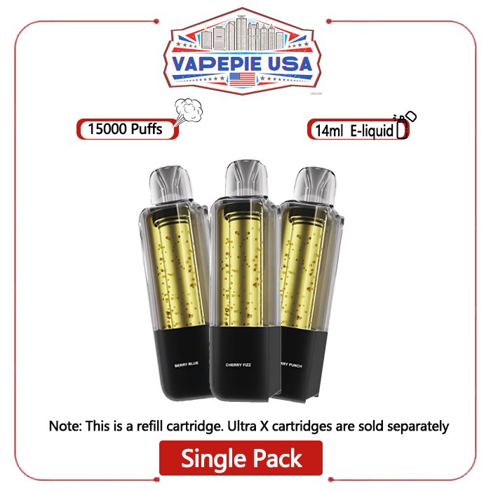 VAPEPIE Ultra X 15000 Disposable E-Liquid Refills (Single Pack)