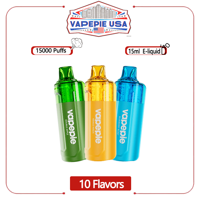 VAPEPIE Crystal Pop 15000 PUFFS--Perfectly Portable