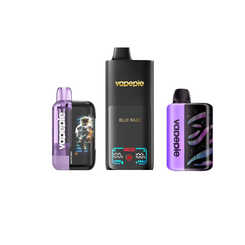 135,000 PUFFS ! VAPEPIE Flagship Triple Pack - Premium Value Bundle