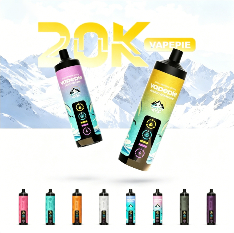 AirRush 20,000 Puffs Vape · Ice Blast Menthol Disposable Vape with Ice Control | US Warehouse