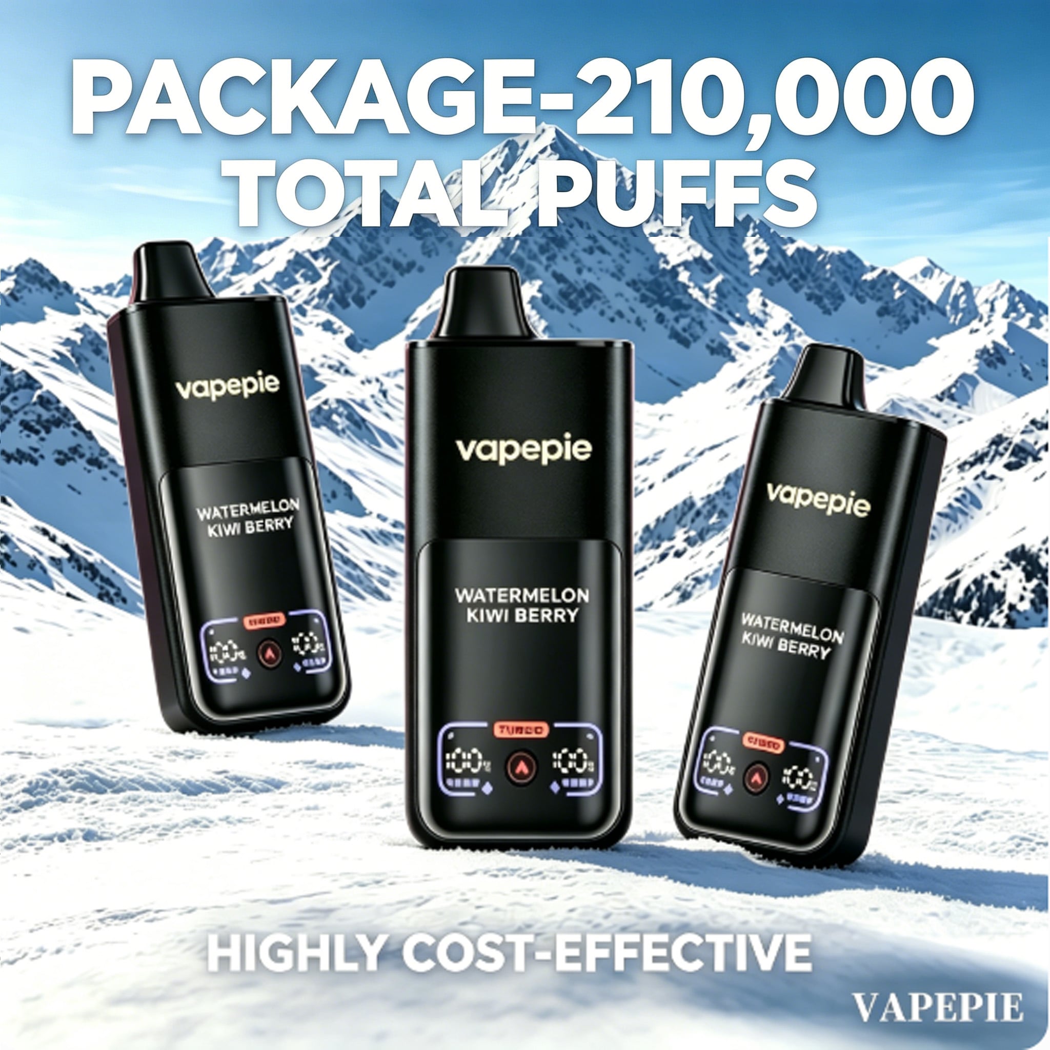 Ultimate 70K×3 Value Bundle – 210K Total Puffs