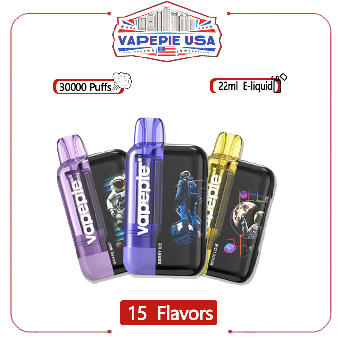 🔥VAPEPIE Ultra Phantom 30000 PUFFS --Signature 3️⃣D Curved HD Display