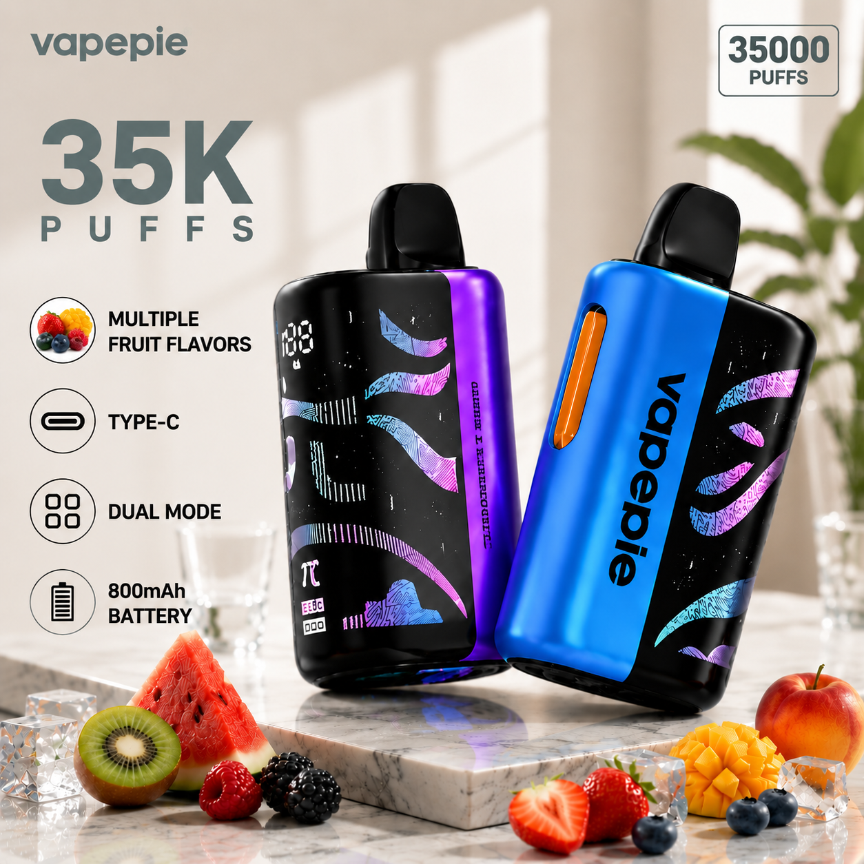 Galactic Gleam 35,000 Puffs  Disposable Device | US Warehouse