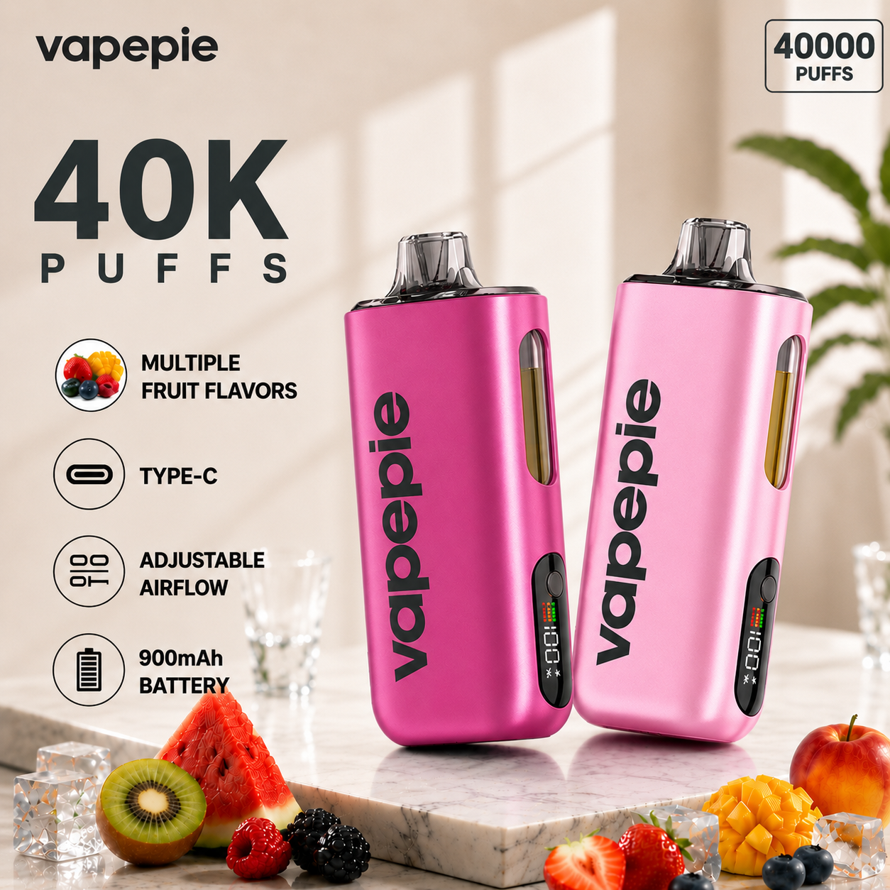 Big Empire 40,000 Puff Rechargeable Device | US Warehouse