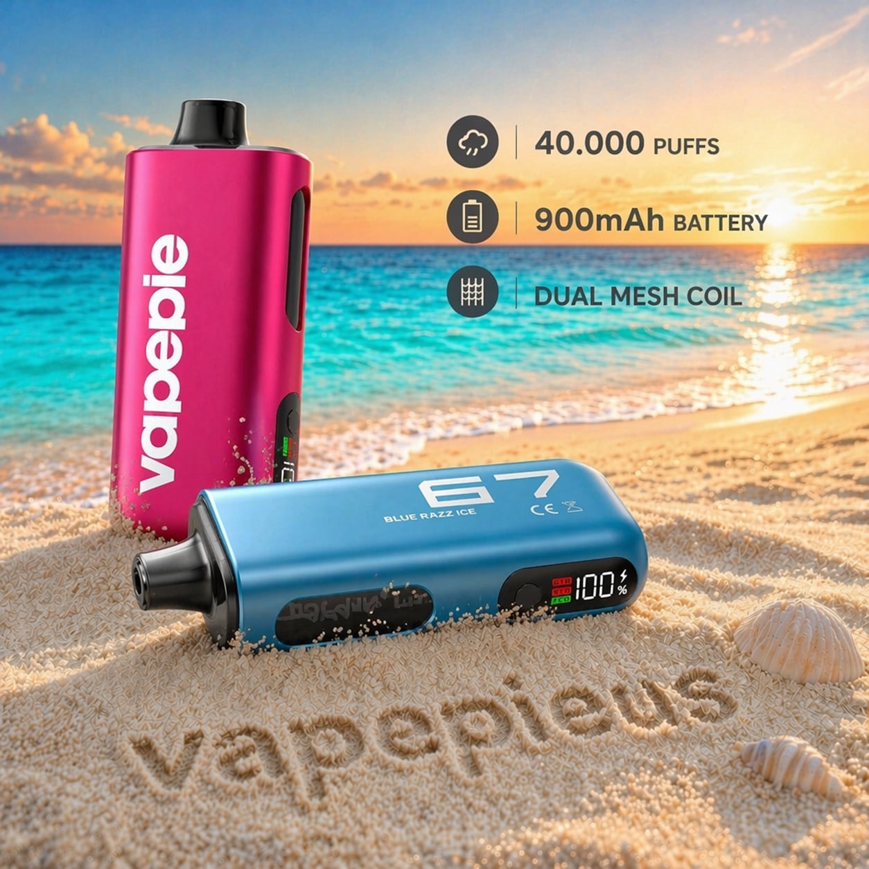 Max 40,000 Puff Rechargeable Device | US Warehouse
