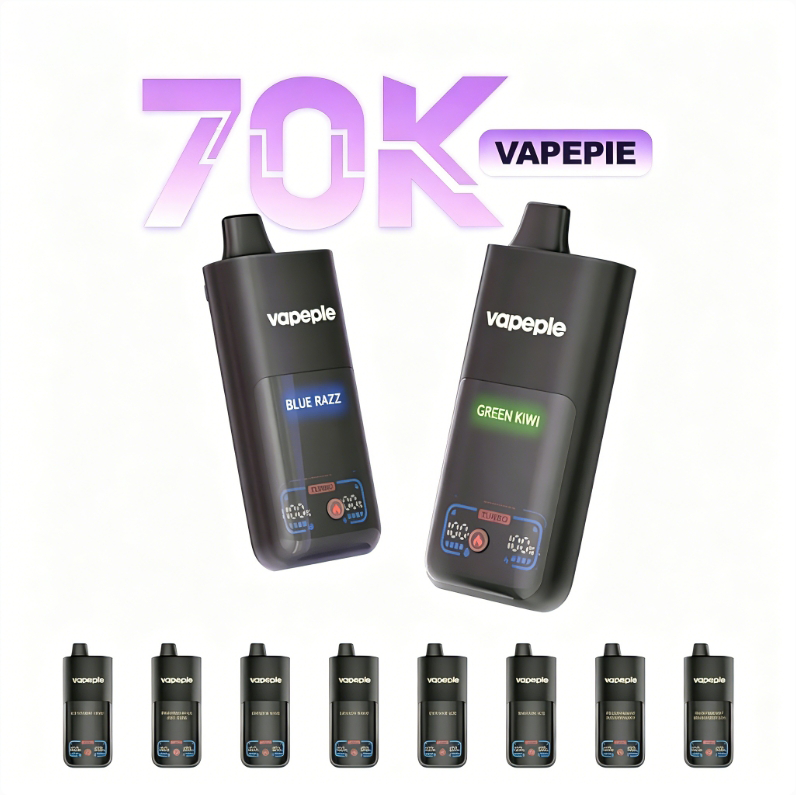 Mega 70,000 Puffs Disposable Vape With Smart LED Display | US Warehouse
