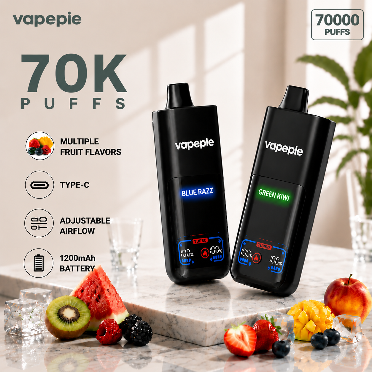 Mega 70,000 Puffs Disposable Device | US Warehouse