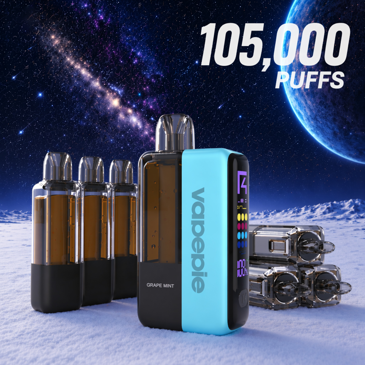 Ultra X 15K Pod Kit Bundle – 7 Pods (105,000 Total Puffs)