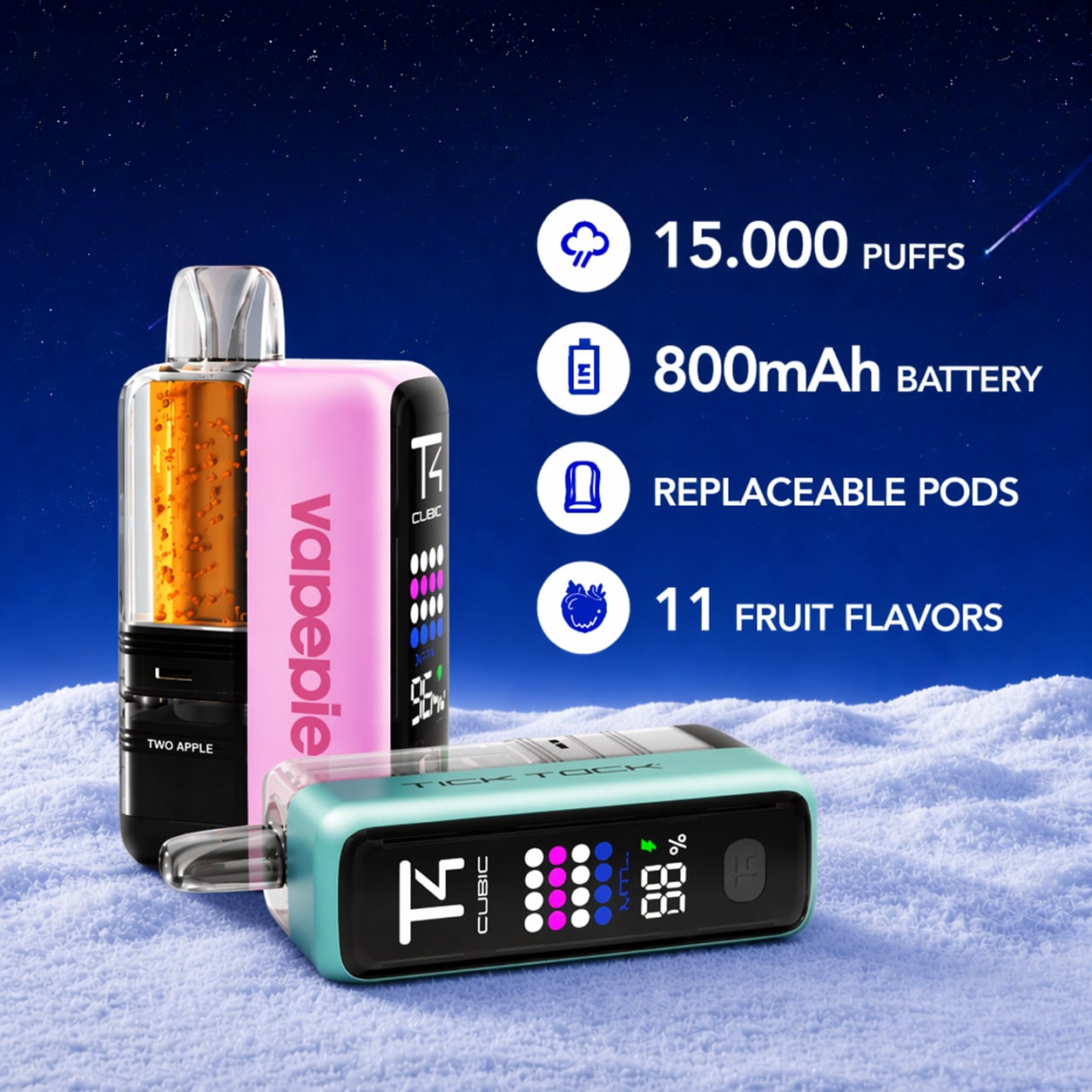 Ultra X 15,000 Puff Replaceable Device | US Warehouse