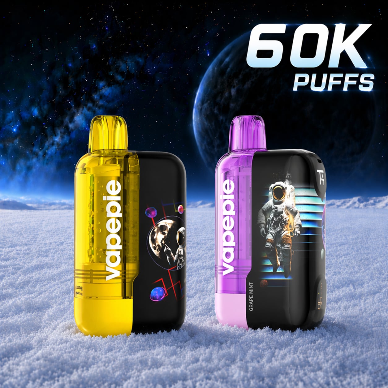 Vapepie Cosmic Duo 60K Bundle | Ultra Phantom