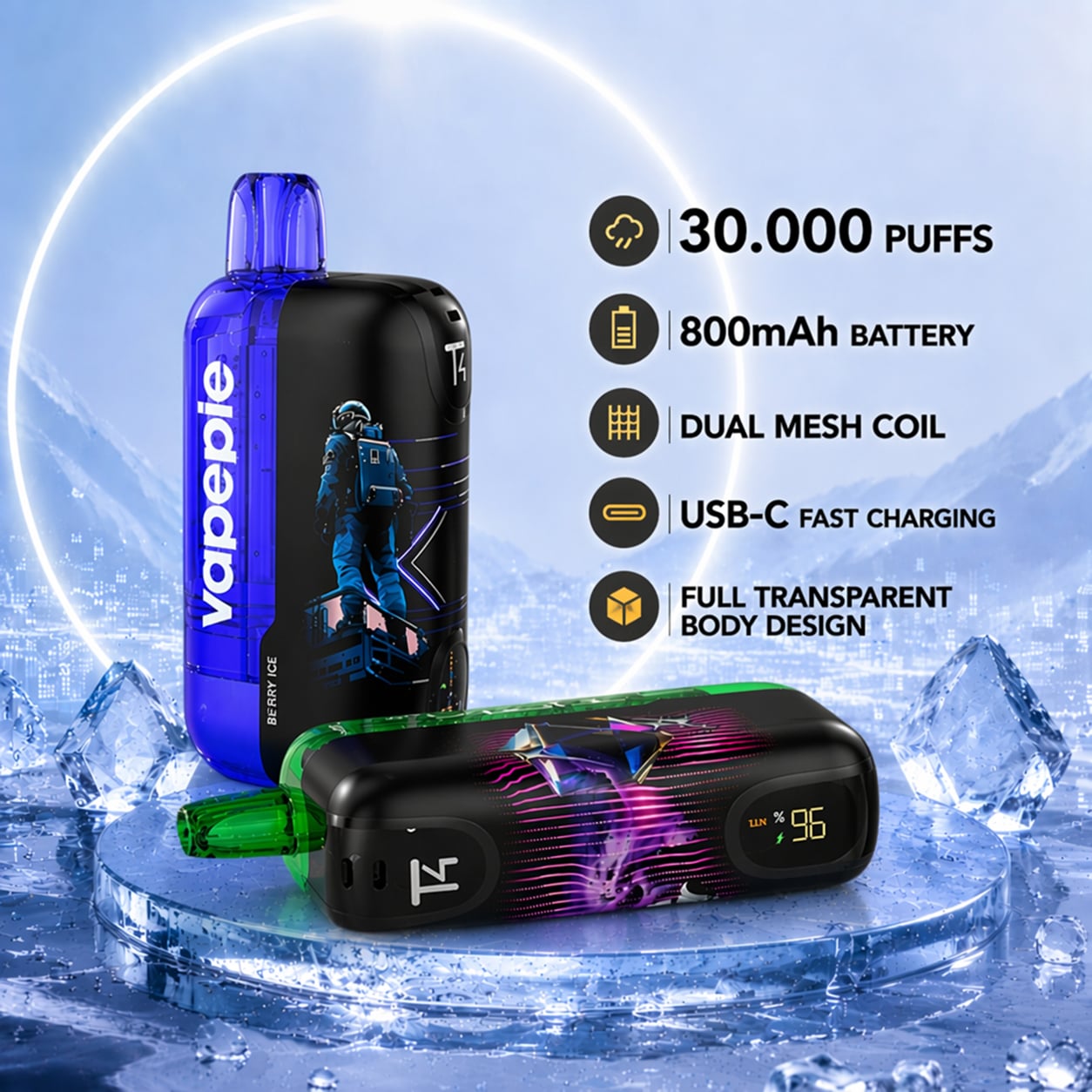Ultra Phantom 30,000 Puff Disposable Device | US Warehouse