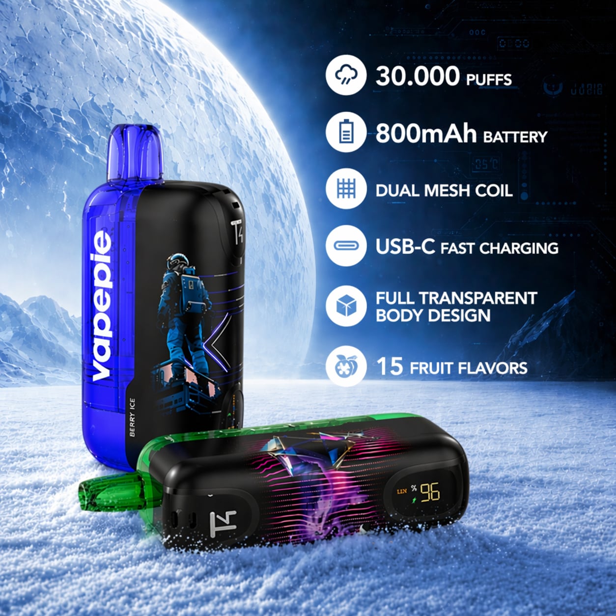 Ultra Phantom 30,000 Puff Disposable Device | US Warehouse