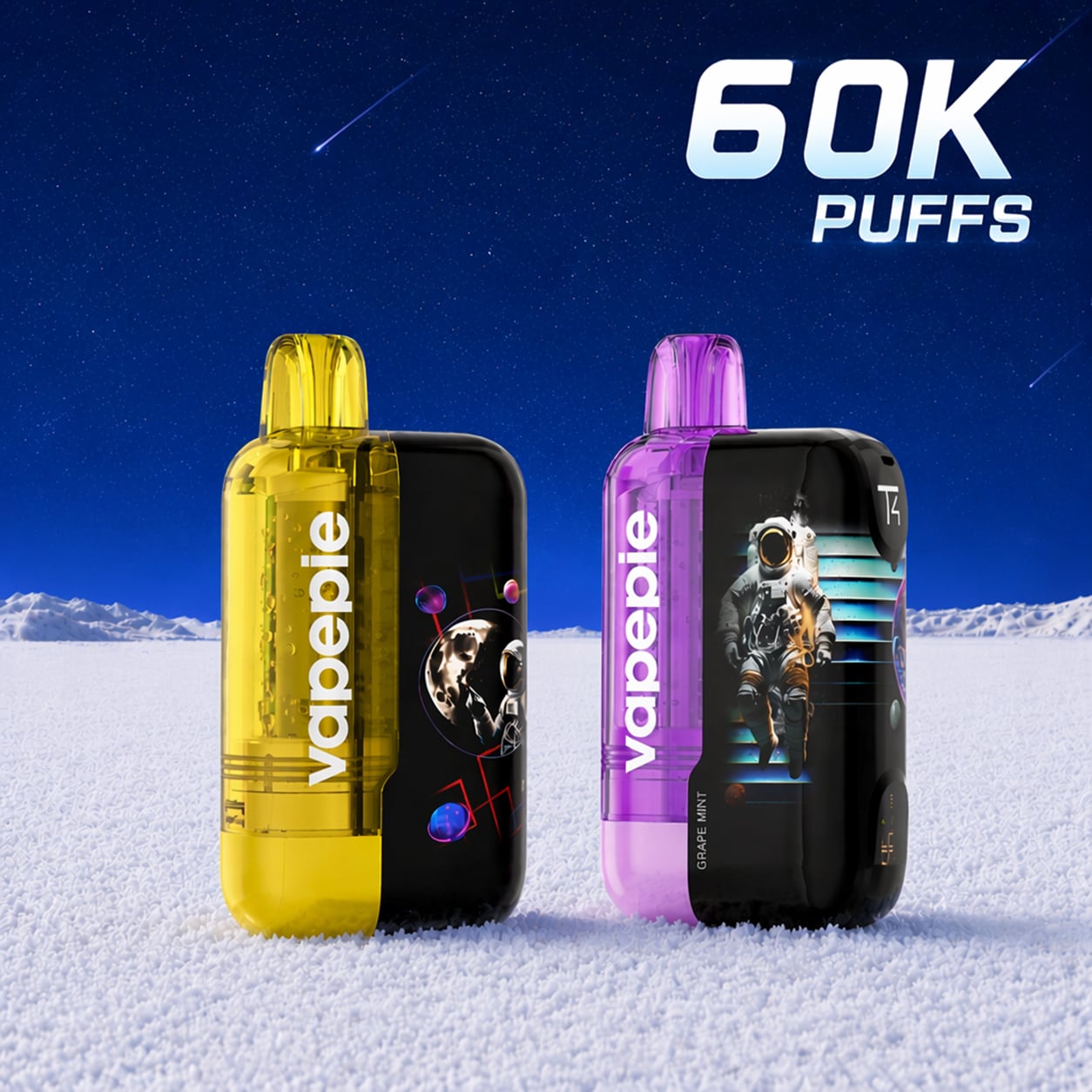 Vapepie Cosmic Duo 60K Bundle | Ultra Phantom