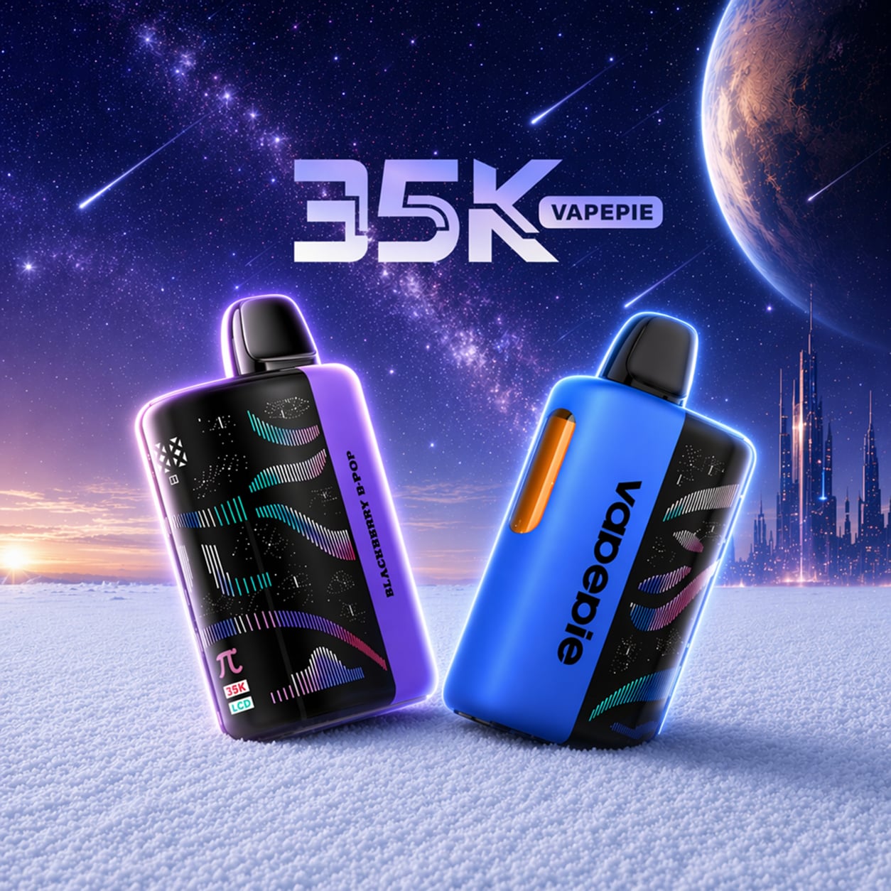 Galactic Gleam 35,000 Puff  Disposable Device | US Warehouse