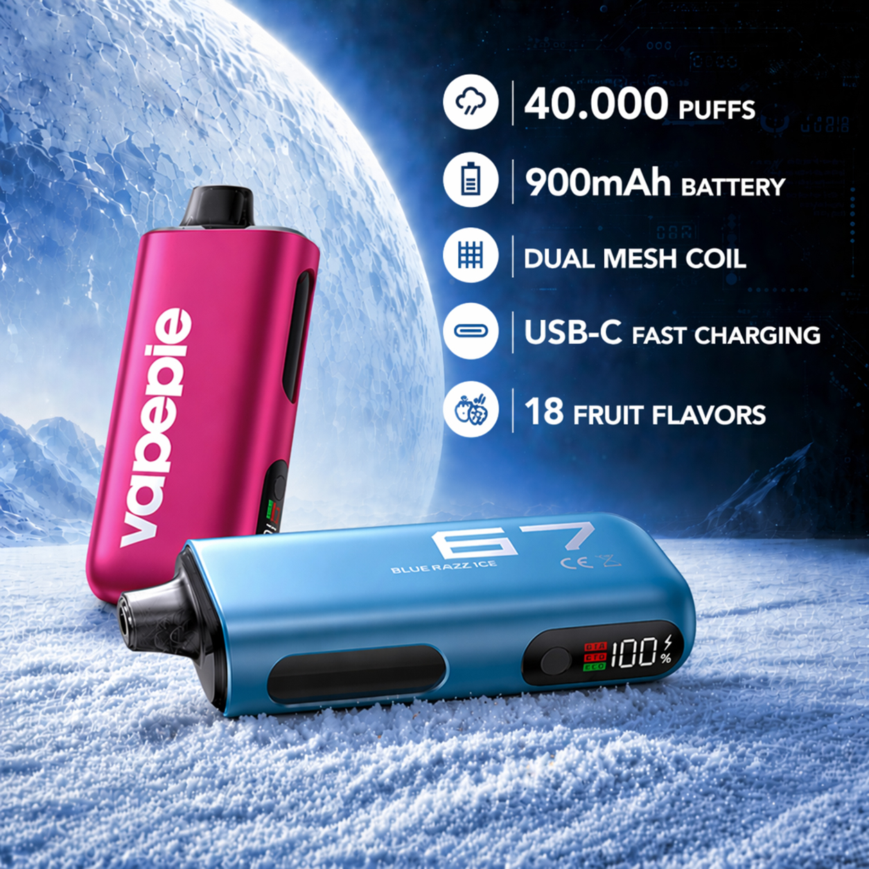 Max 40,000 Puff Rechargeable Device | US Warehouse